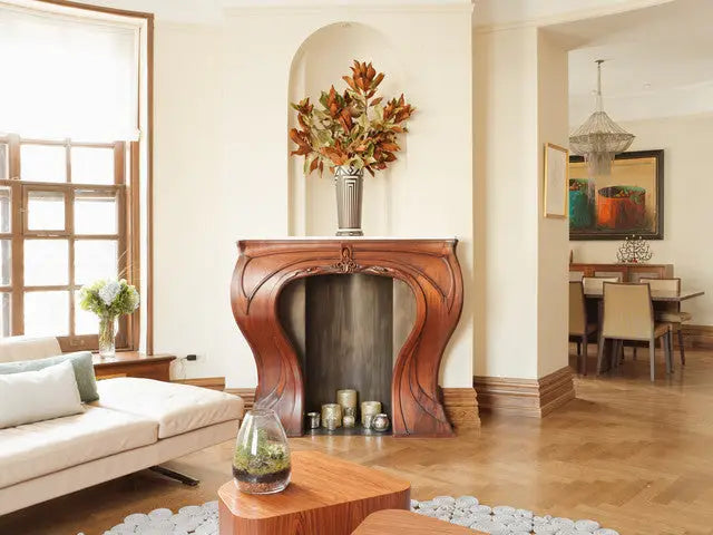 Art Nouveau Lamps: Flowing Lines & Organic Motifs