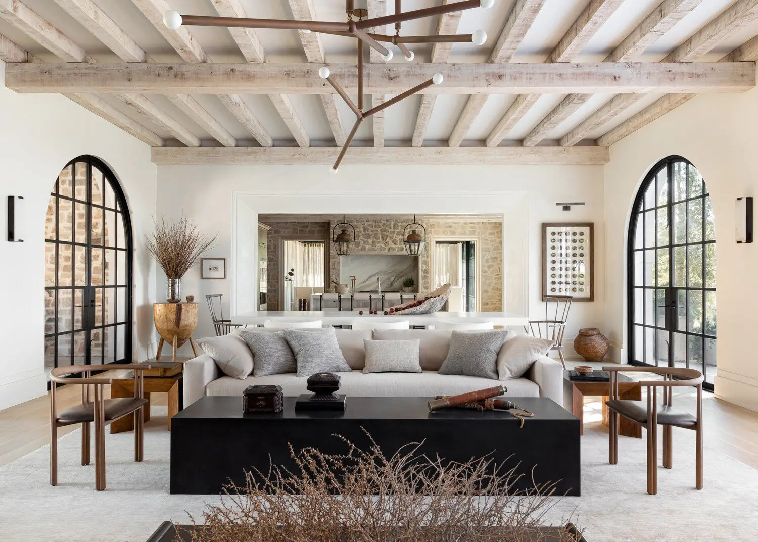 Farmhouse Lamps & Rustic Ceiling Light Fixtures