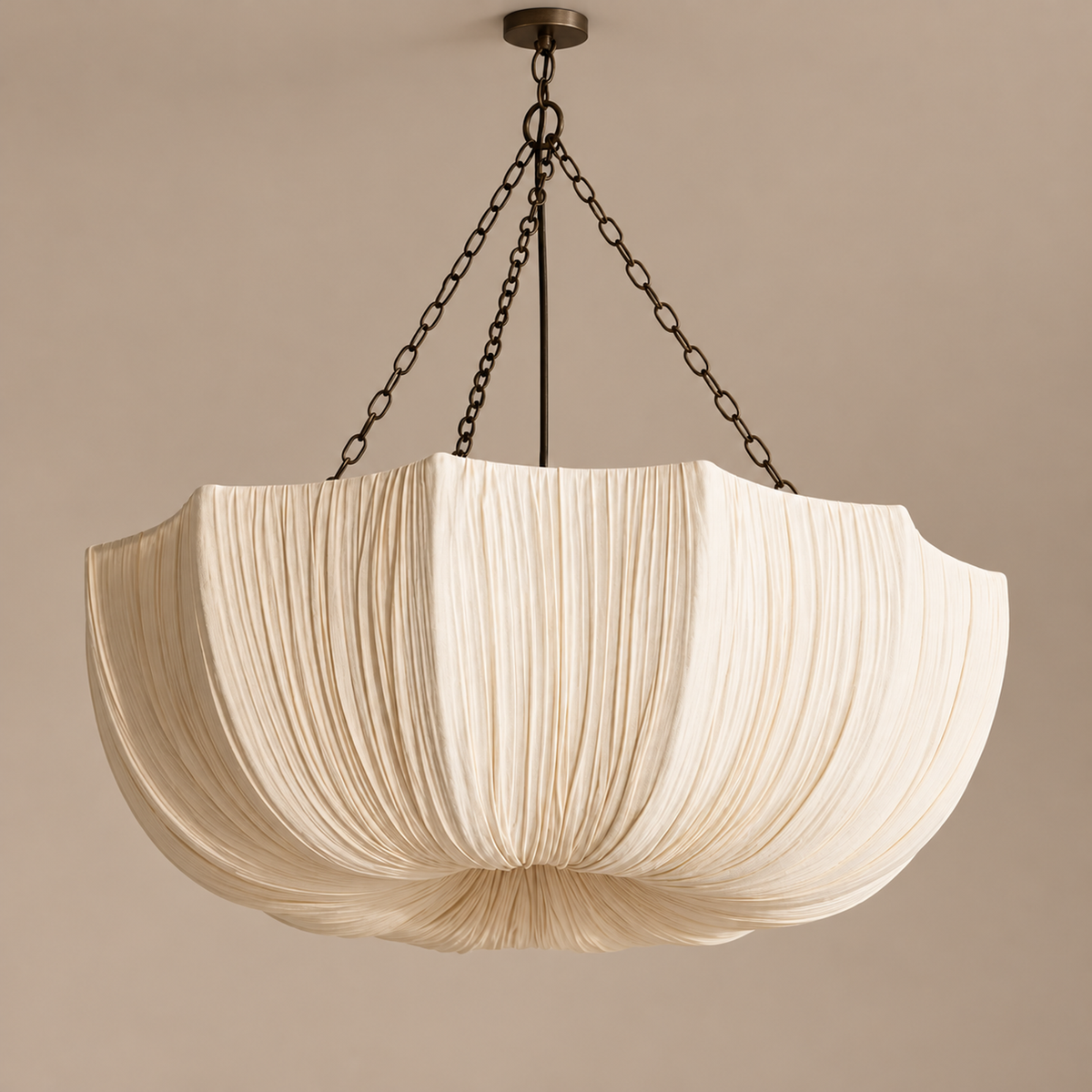 Sabina Pendant | Linen | CLQC029