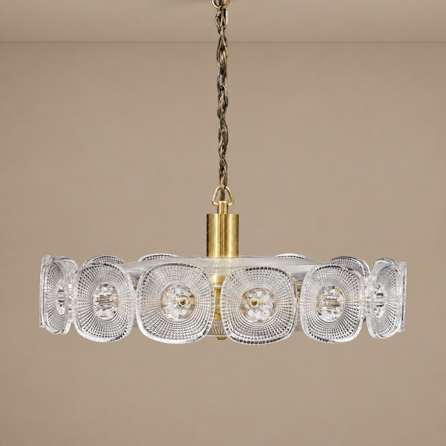 Clear Crystal Chandelier