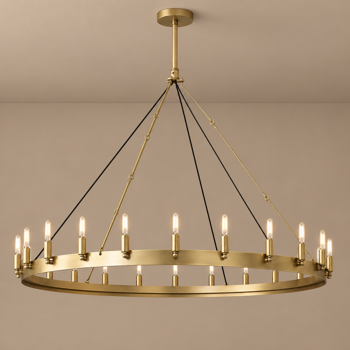 Candelabra Ring Chandelier | Gold | CLGHTSD97G