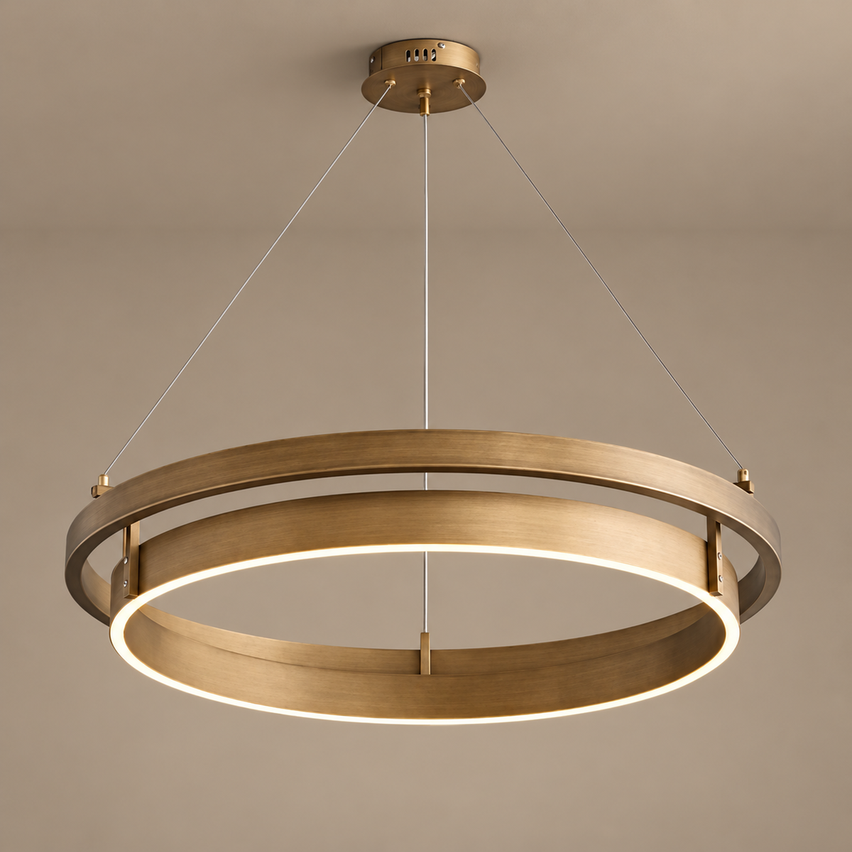 Double-Ring Chandelier | CLDRING088