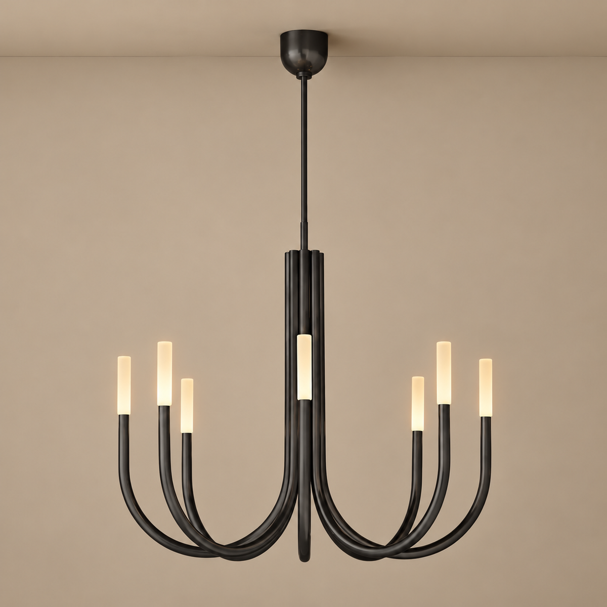 Grand Black Candelabra Chandelier | CL0287KLB