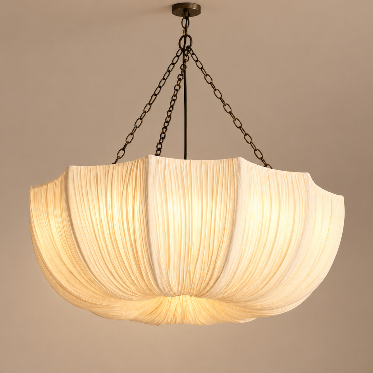 Sabina Pendant | Linen | CLQC029
