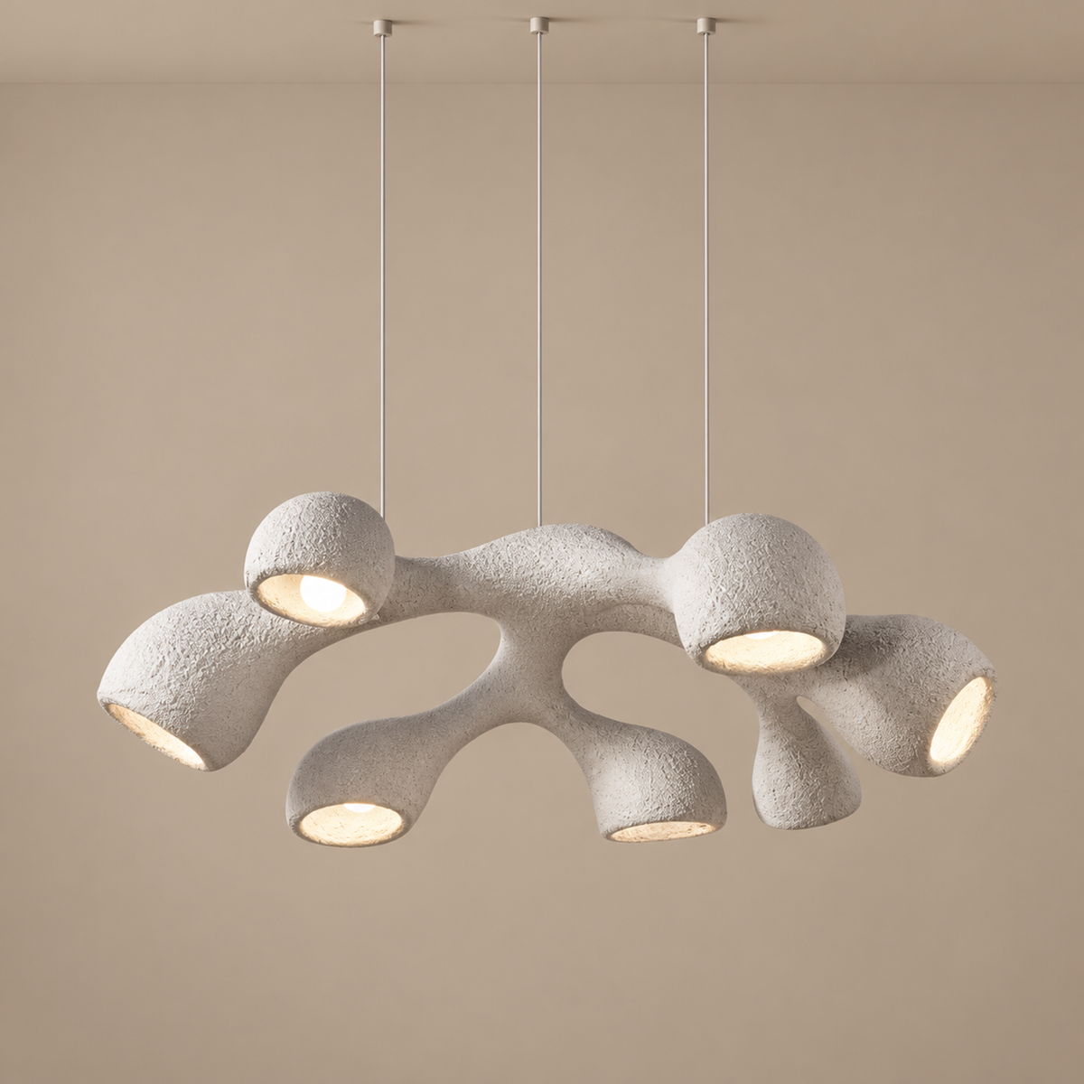 Organic Sculptural Pendant Chandelier | CL01S4ASCB