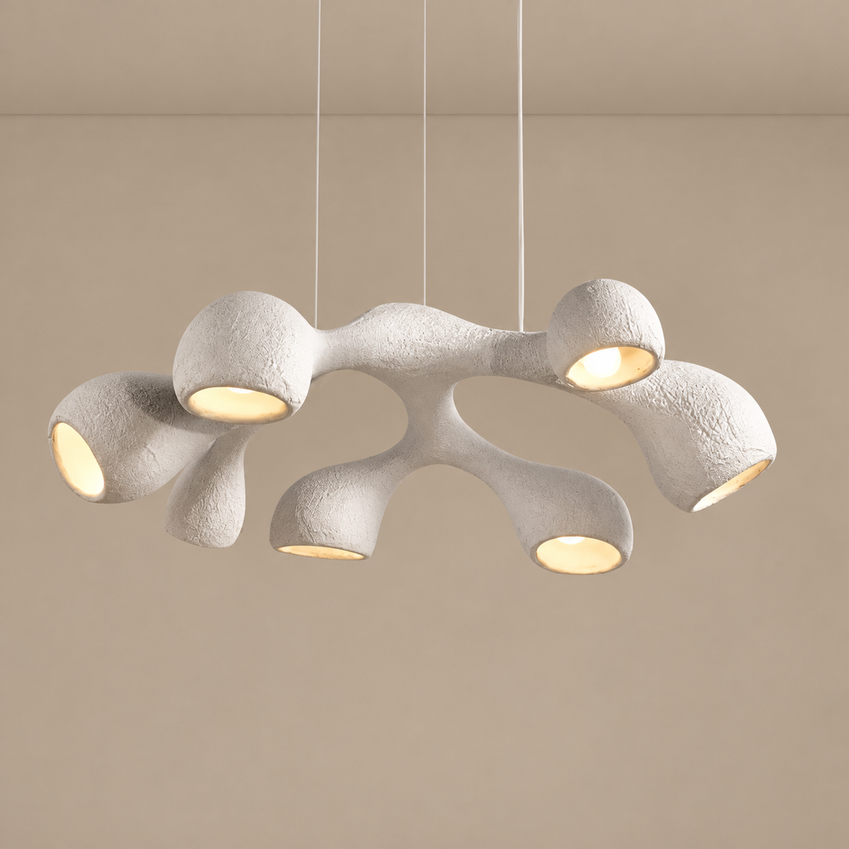 Organic Sculptural Pendant Chandelier | CL01S4ASCB