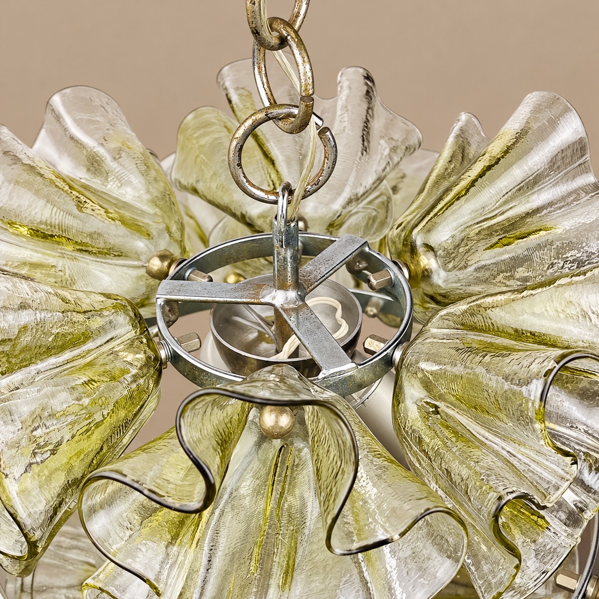 Murano-Style Glass Chandelier | CLPD520