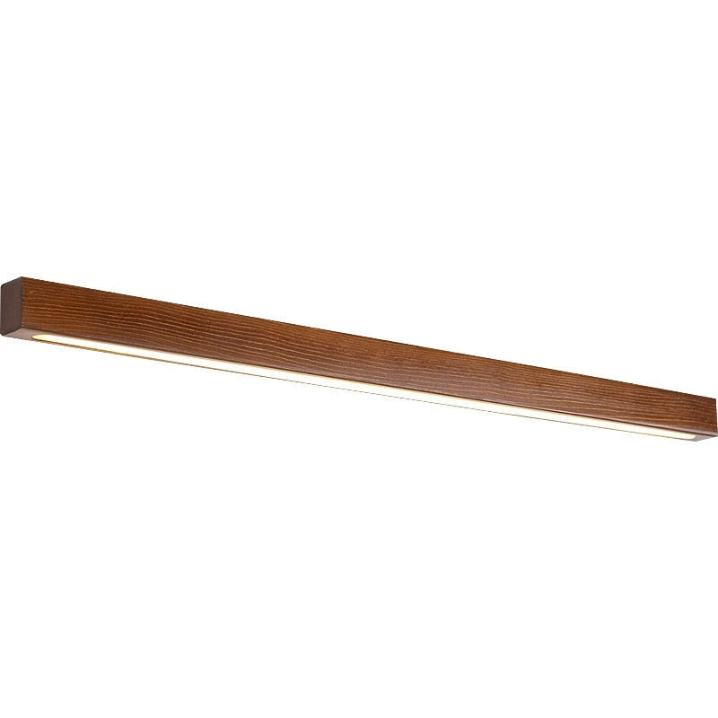 Modern Wall Lamp | Minimalist Wooden Bar 1-light Led Sconce | Casalola - Sconces