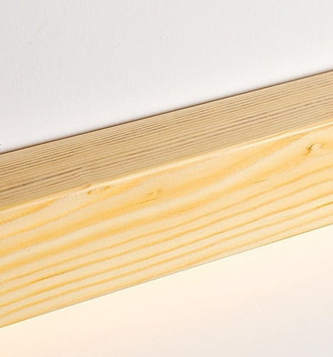 Modern Wall Lamp | Minimalist Wooden Bar 1-light Led Sconce | Casalola - Sconces