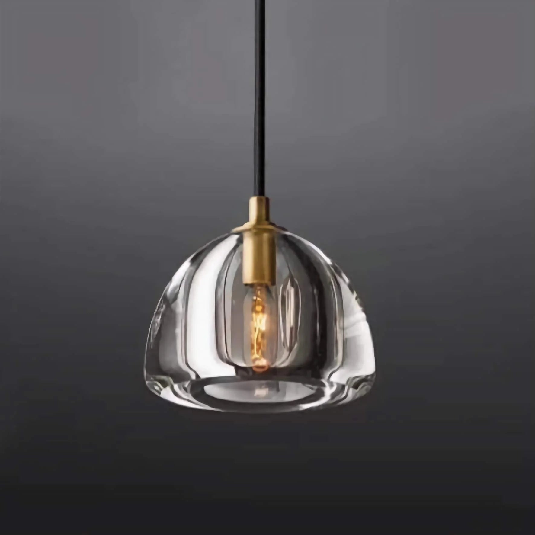 Copper Multi Pendant Chandelier – Modern Glass Arch Dining Room Light Casalolalights Luxury Lamps for Interior Designers