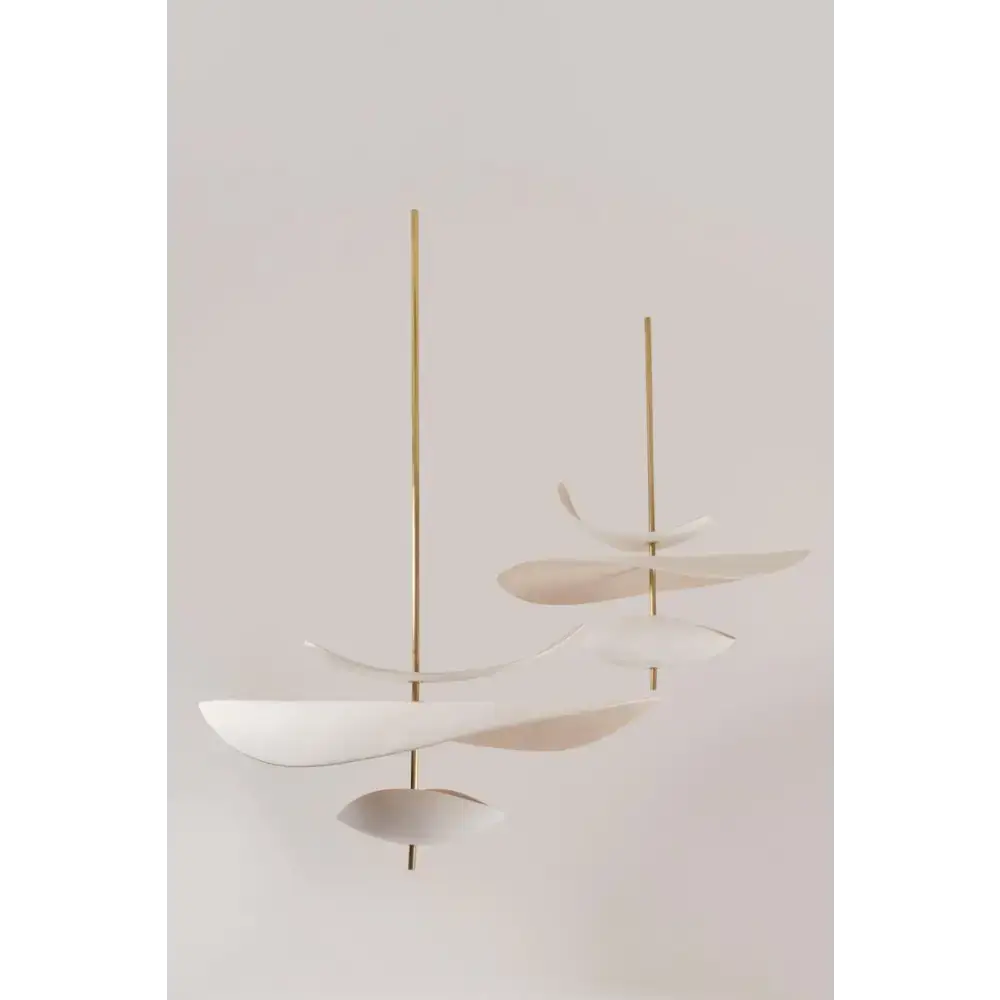 Atelier-crafted Sculptural Pendant Light | Modern Organic Chandelier - Lamps