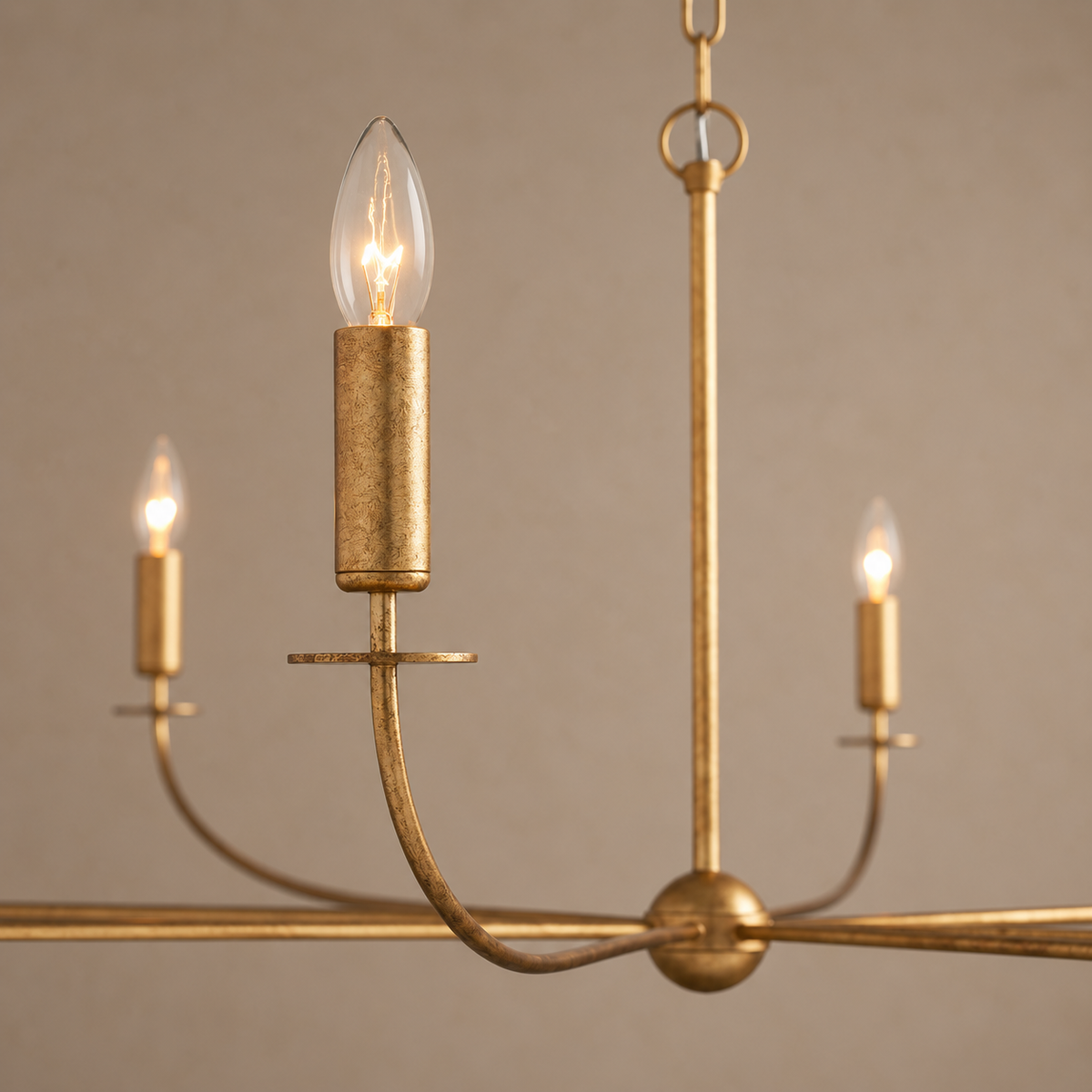 The Candelora Candelabra Chandelier | Brass | CLCDL