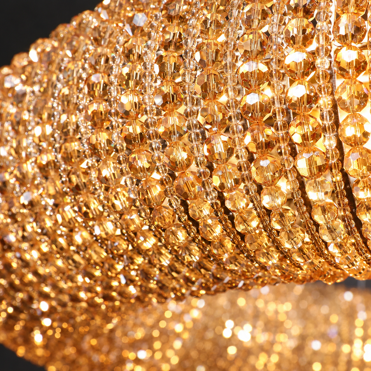 Appia Column Pendant | Amber Crystal | CLAPP-CA