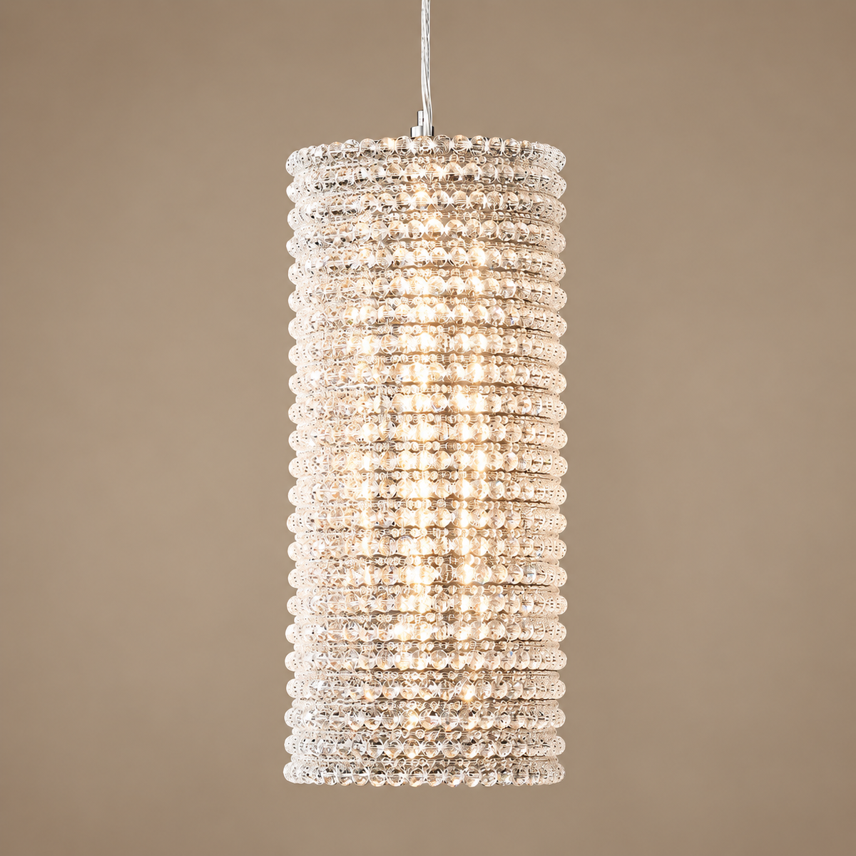 Appia Column Pendant | Clear Crystal | CLAPP-CC