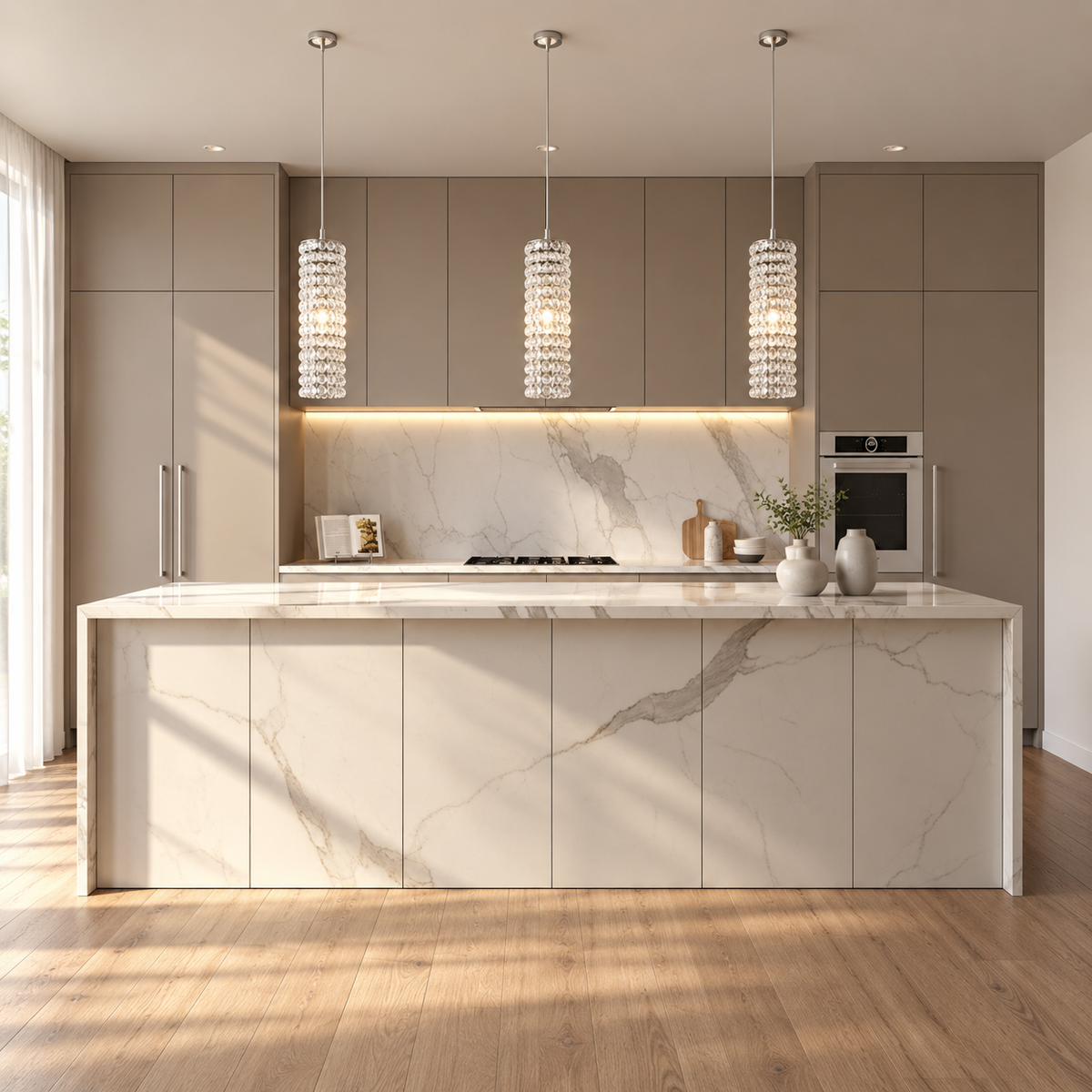 Appia Column Pendant | Clear Crystal | CLAPP-CC