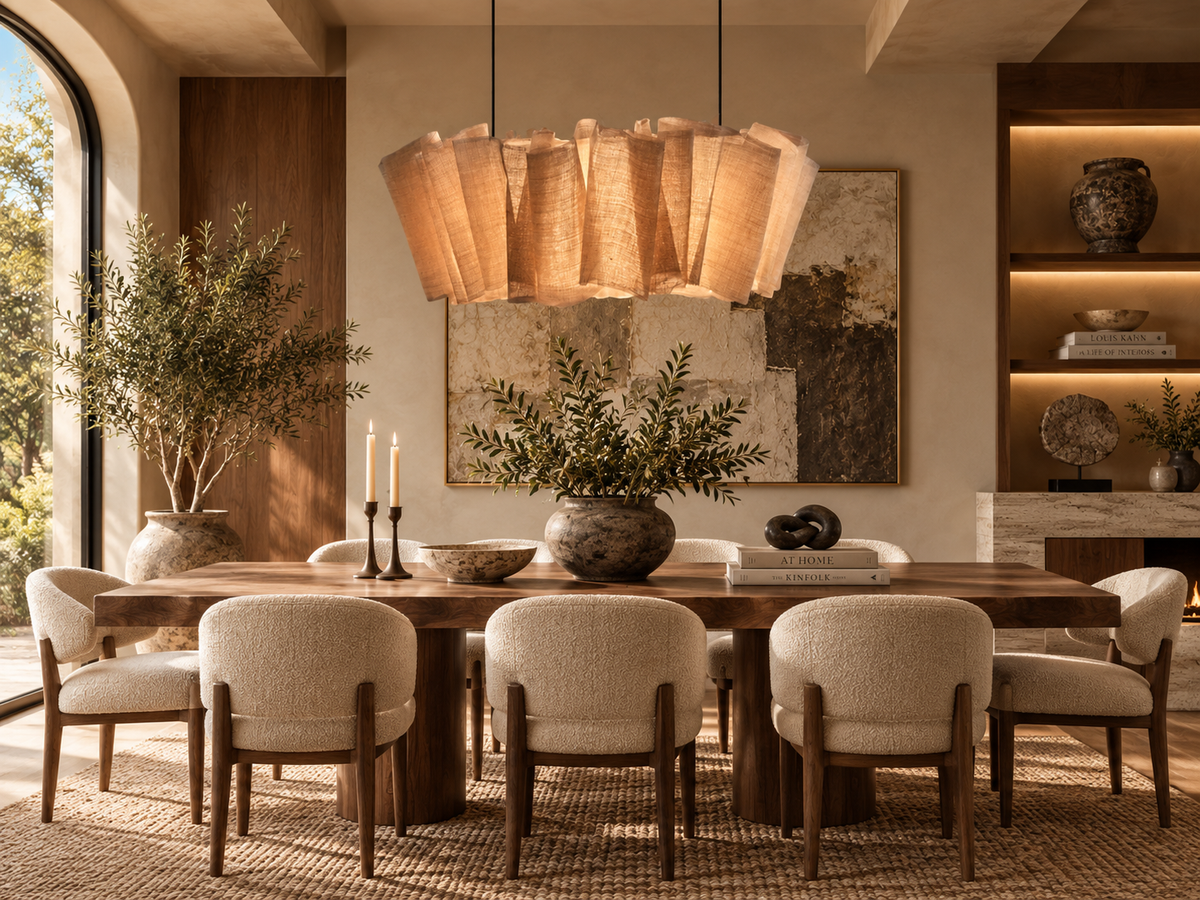 The Sora Linear Chandelier | Handwoven Abaca | CLND018
