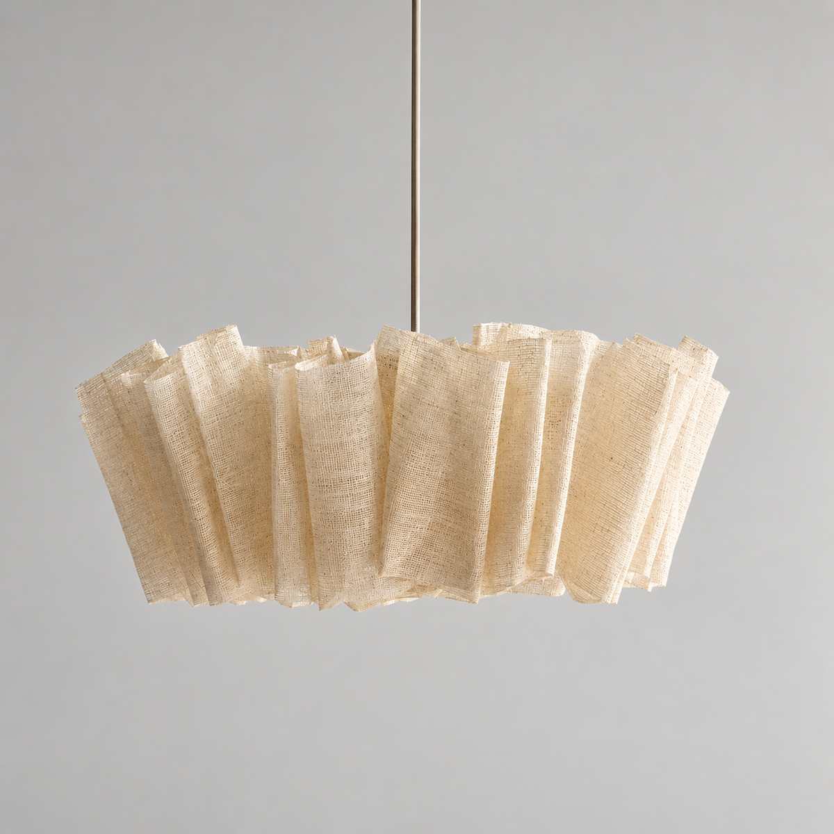 WOVEN ABACA PENDANT LIGHT | HANDMADE MINIMALIST | CLVOP800