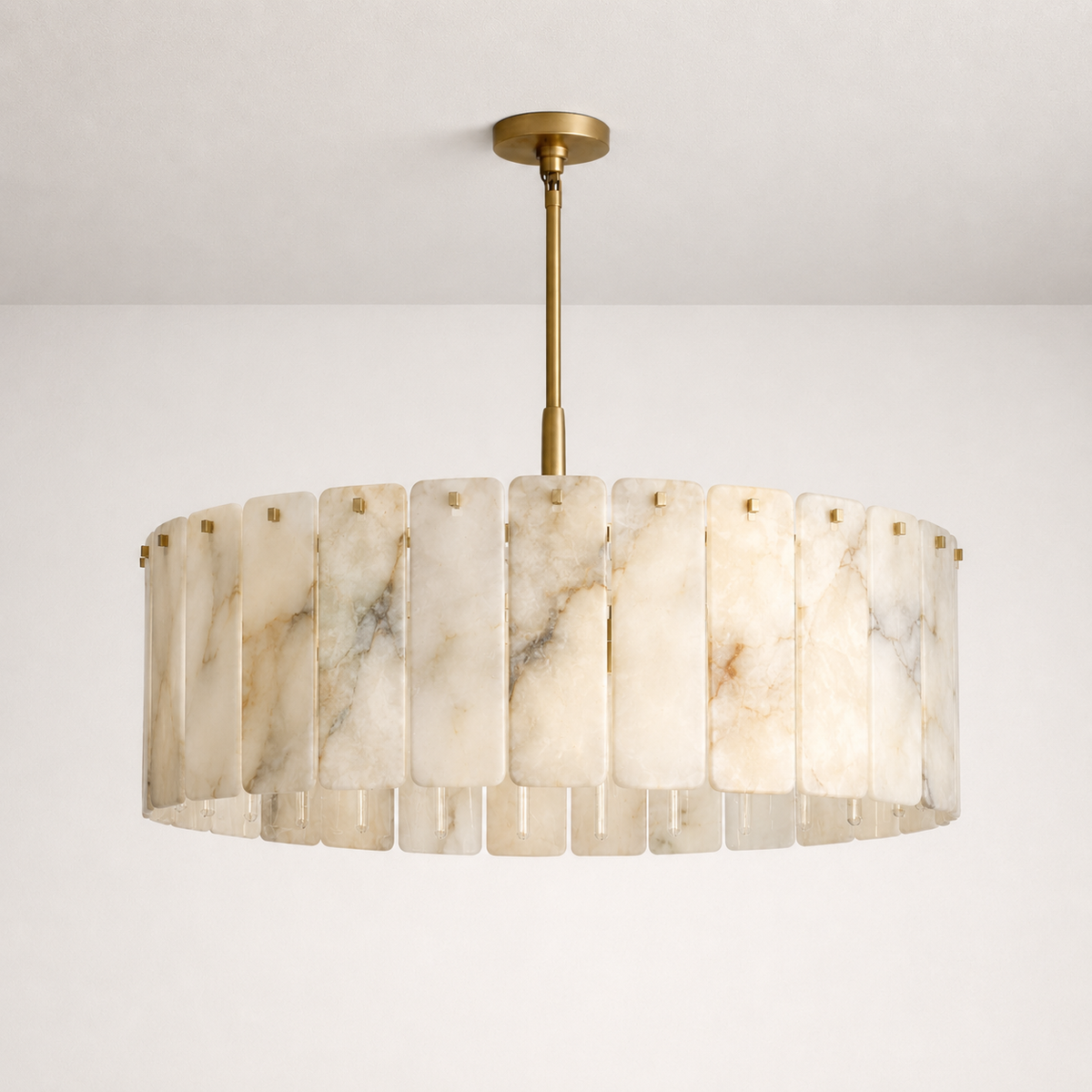 The Matra Corona | Solid Copper & Spanish Alabaster