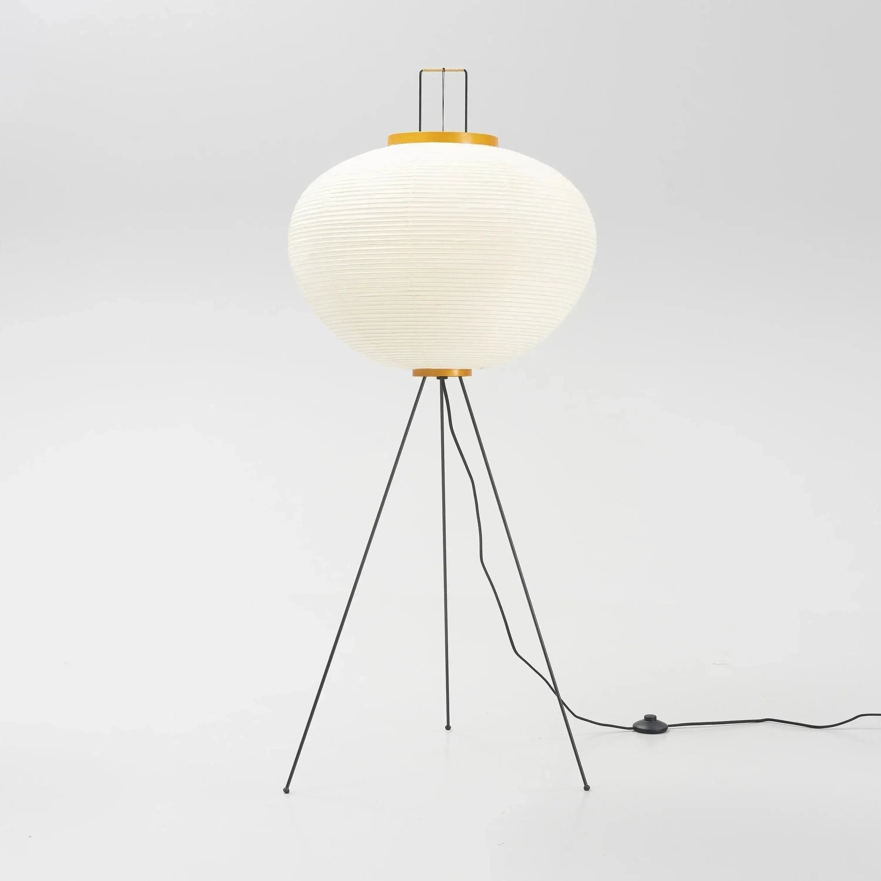 Noguchi Lamp | Akari Paper 10a | Tripod Floor for Japandi Minimalism Wabi-sabi Decor | Casalola - Lamps