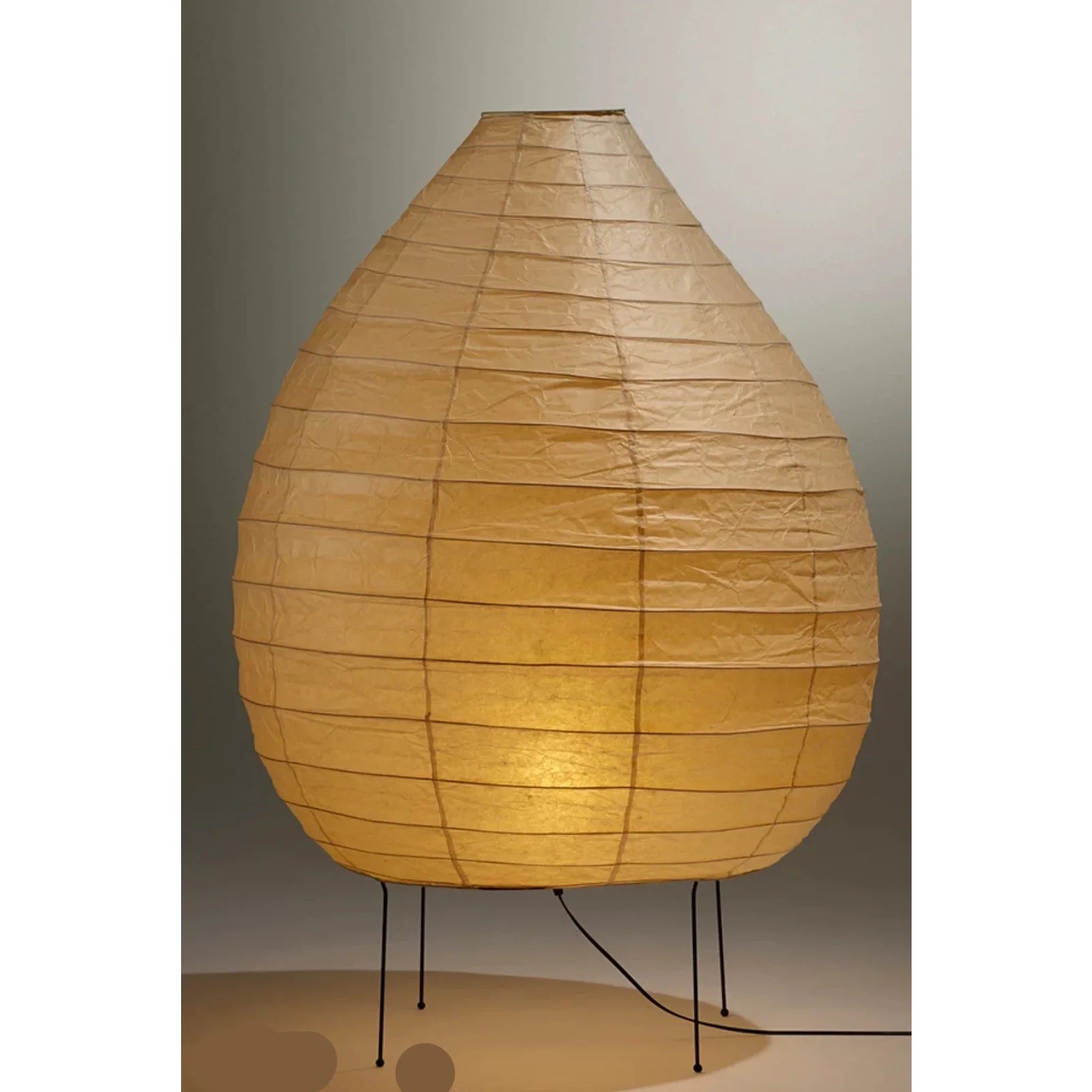 Akari 23n Paper Lantern Lamp Contemporary Japanese Design by Isamu Noguchi