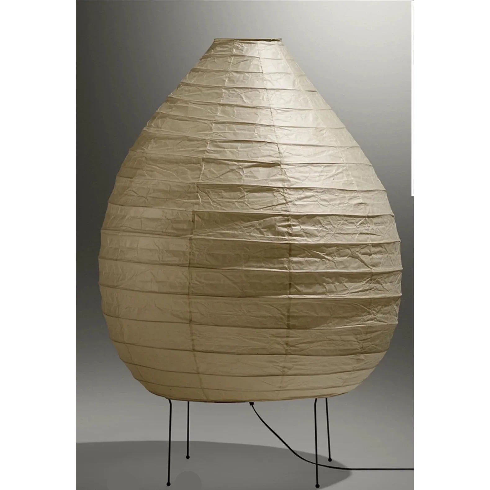 Akari 23n Paper Lantern Lamp Contemporary Japanese Design by Isamu Noguchi