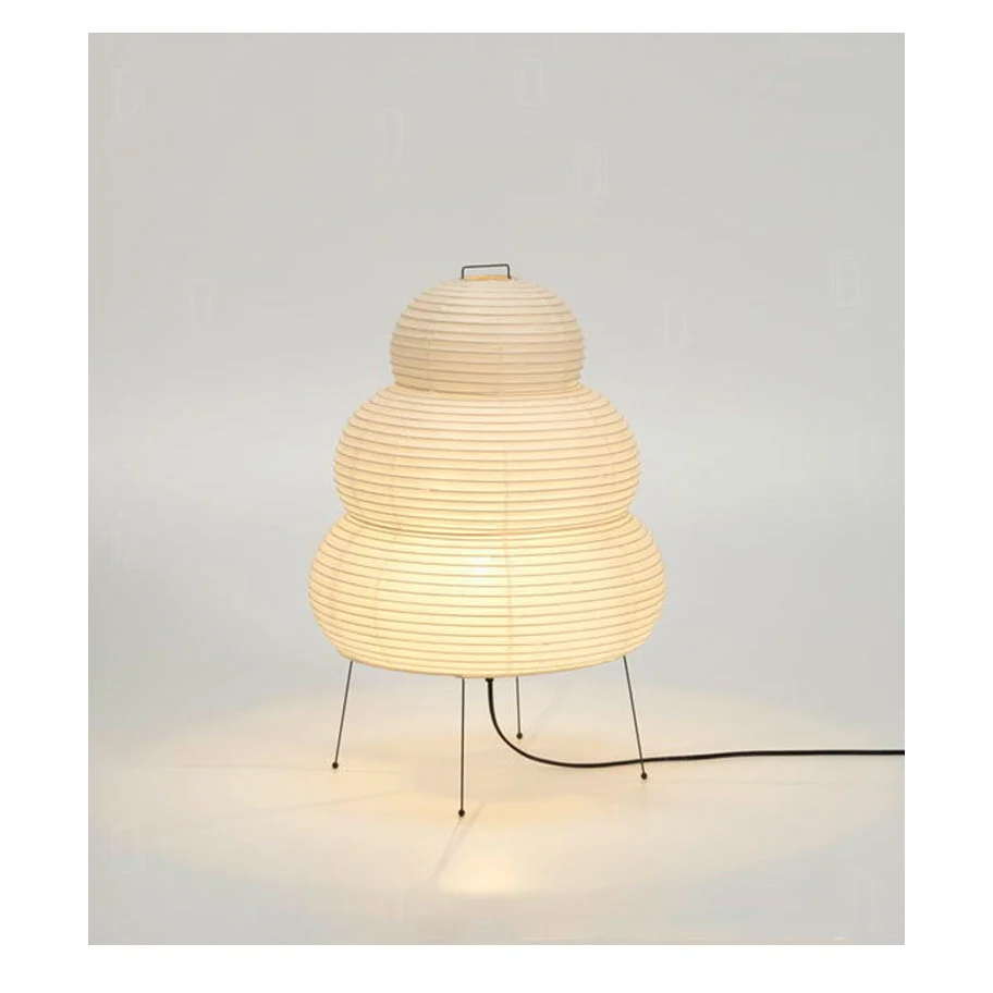Akari Paper Lamp Noguchi 24n Warm Japandi Minimalism Wabi-sabi Decor Casalolalights Luxury Lamps for Interior Designers
