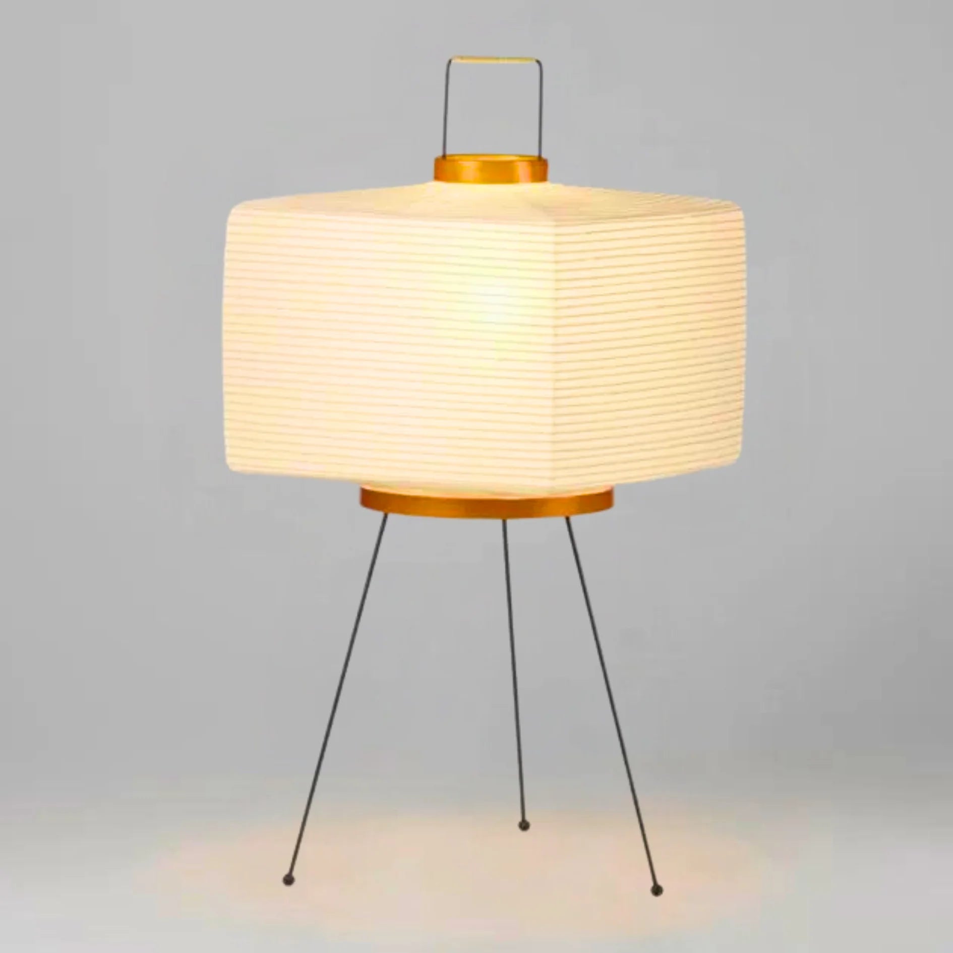 Noguchi Lamp | Akari 7a | White Paper Floor Light for Living Room Bedroom | Japandi Minimalism Wabi Sabi Decor