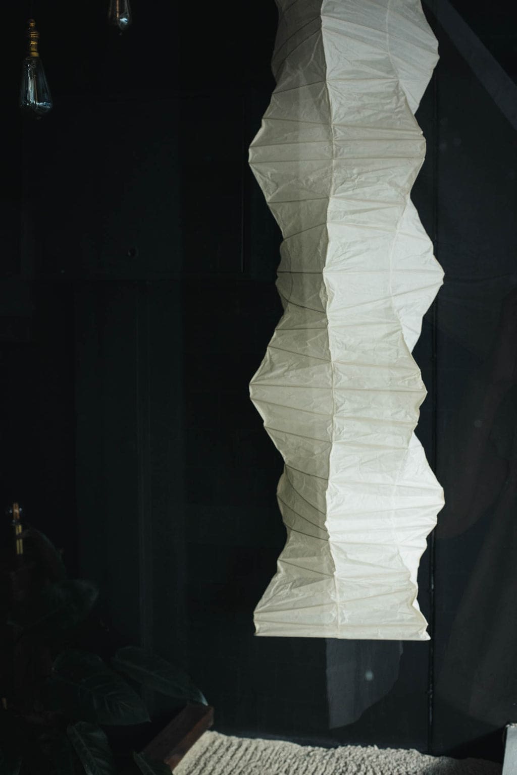 Japanese Paper Lamp | Noguchi Lanterns for Japandi Minimalism Wabi-sabi Decor - Pendant Lamps