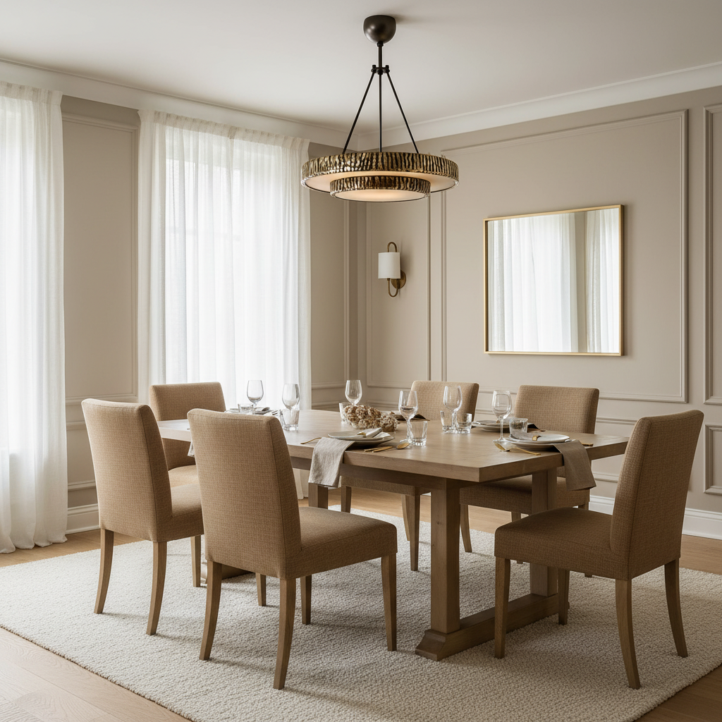 Alabaster and Brass Round Chandelier for Dining Room or Entry | Two Tiers 89 Cm (35″) Wide Hand Tooled Casalola Lights