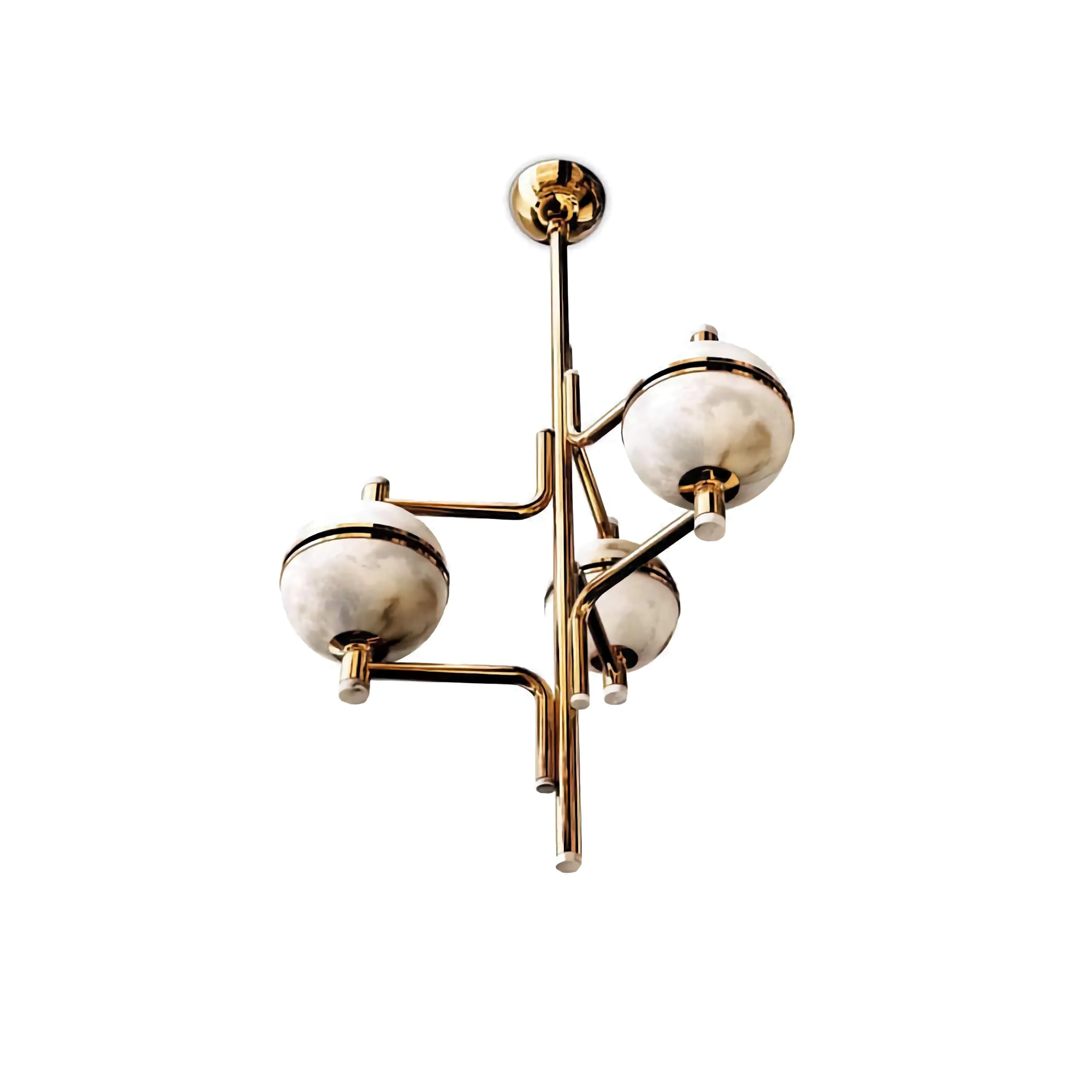 Orbital chandelier across three axes