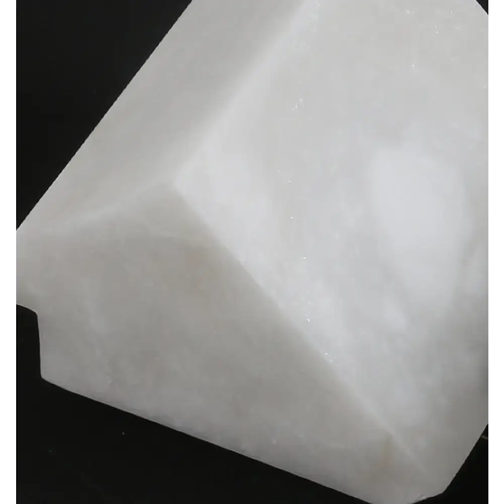 Cubist Alabaster Wall Sconce | Vintage French Accent Lighting - Sconces