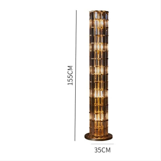 Unique Floor Lamps for Living Room | Shop - Amber K9 Crystal