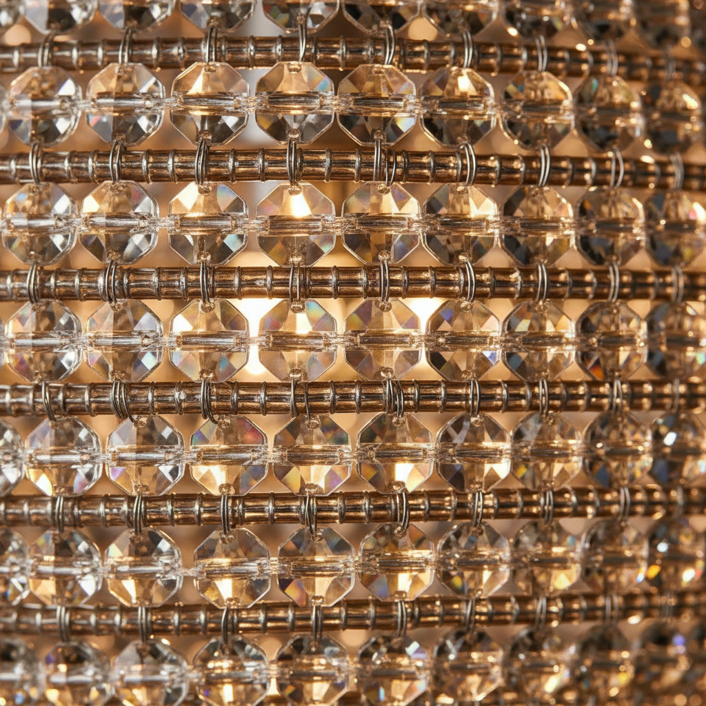 Solid K9 Crystal Globe Pendant Light | Organic Modern Chandelier | 32cm & 64cm Copper Hardware | Casalola Lights