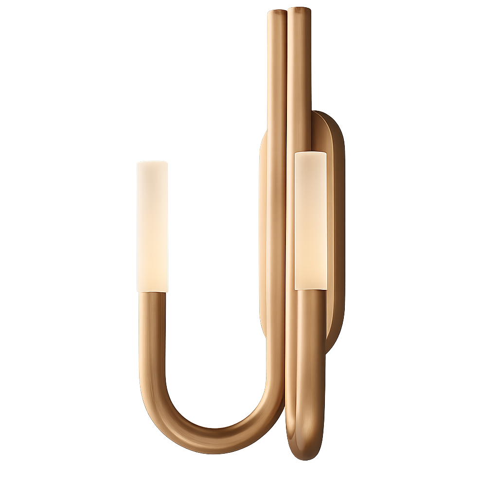 ARM BRASS WALL SCONCES | CLBSG36 - Wall Sconces