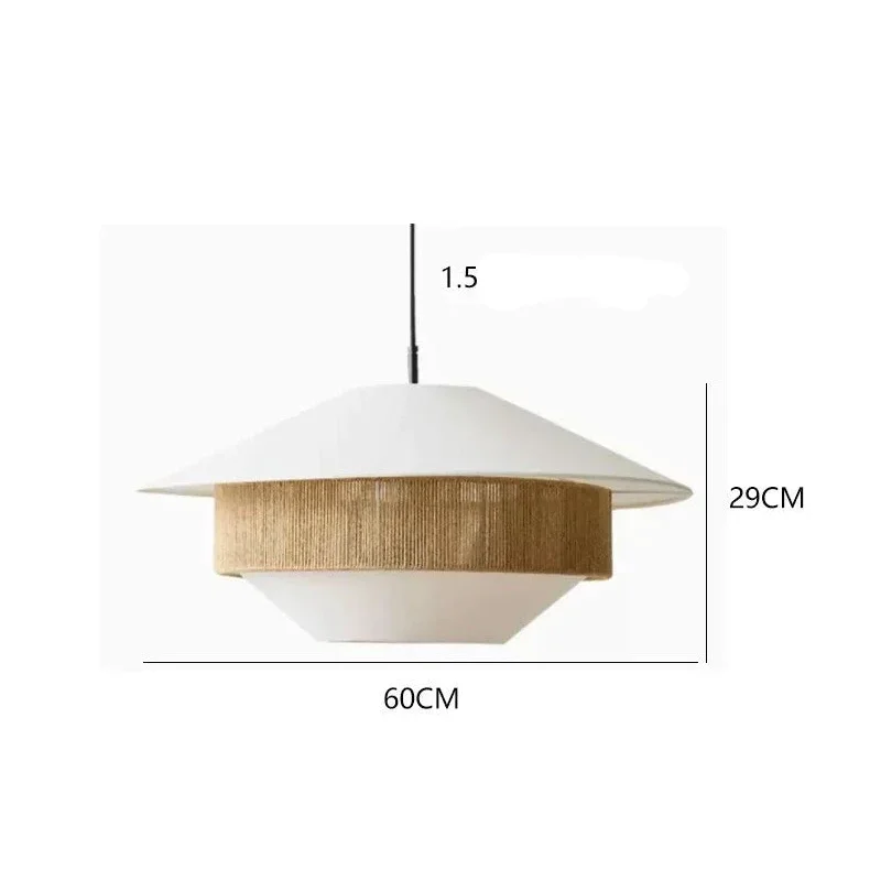 Artisanal Wicker Pendant Light | Luxury Hand-knitted Lamps | Lighting for Living Room and Bedrooms