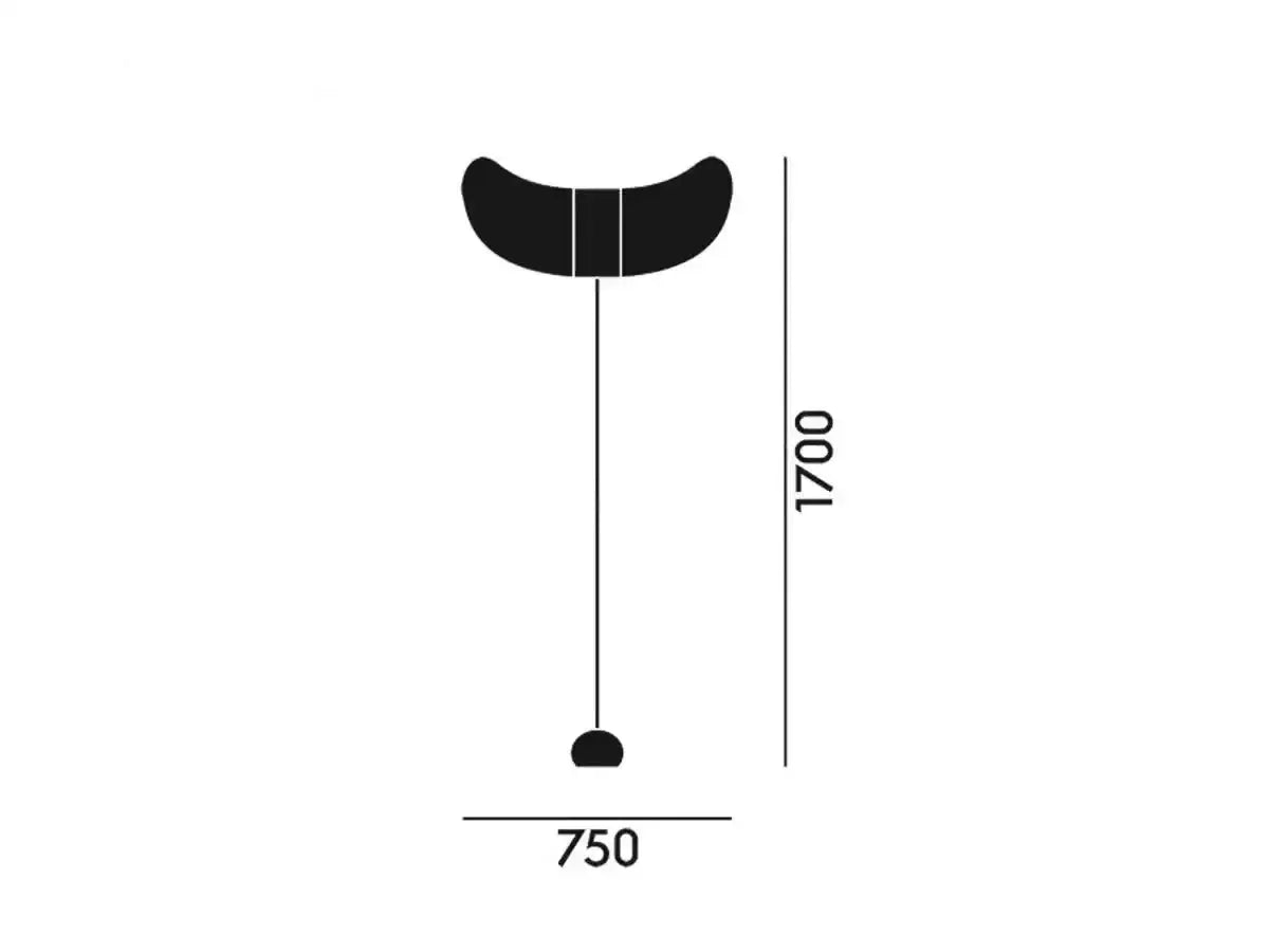 Bb3-33s Floor Lamp | Isamu Noguchi Lamps | Handcrafted Washi Paper | Japandi Minimalism Wabi Sabi Decor