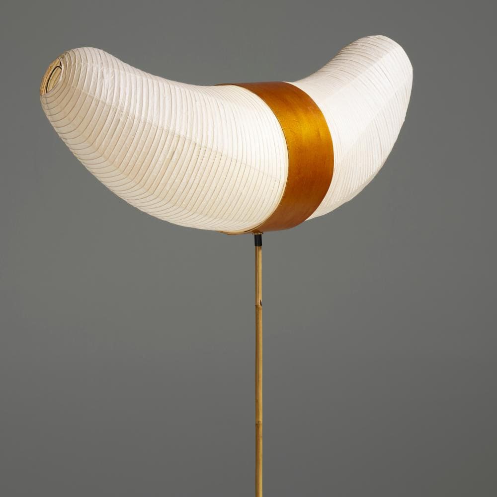 Bb3-33s Floor Lamp | Isamu Noguchi Lamps | Handcrafted Washi Paper | Japandi Minimalism Wabi Sabi Decor