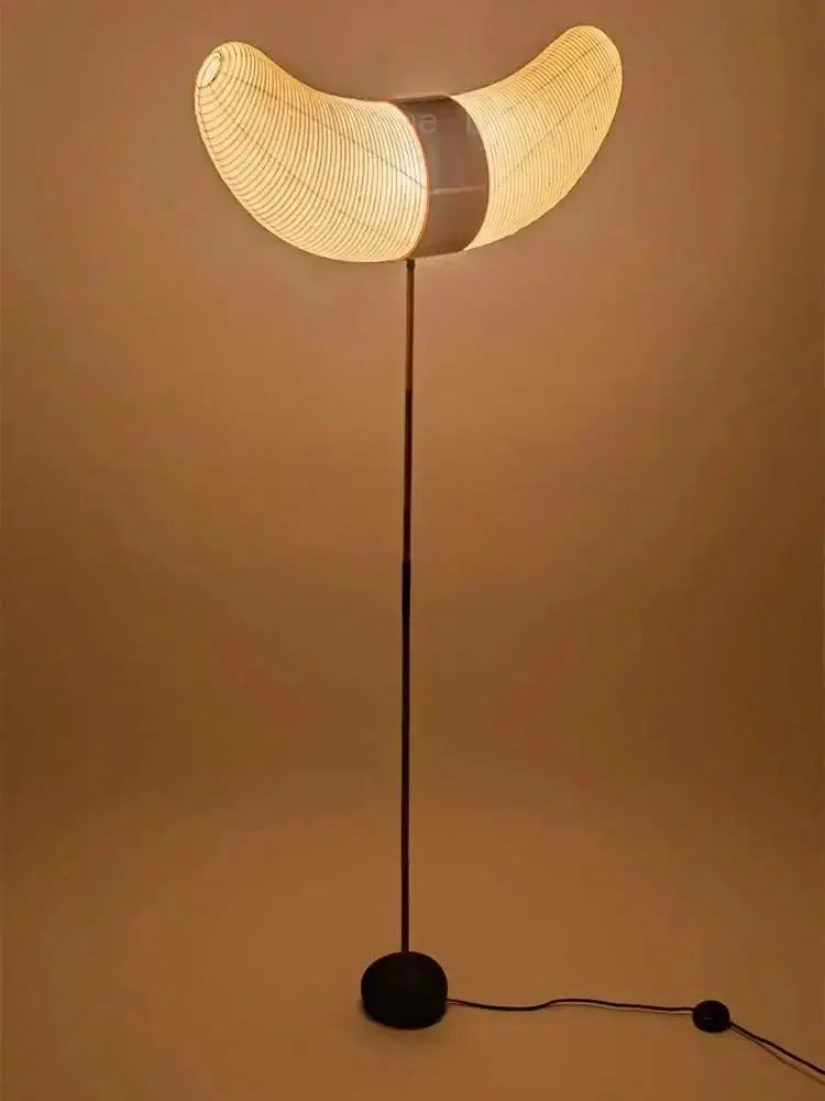 Bb3-33s Floor Lamp | Isamu Noguchi Lamps | Handcrafted Washi Paper | Japandi Minimalism Wabi Sabi Decor