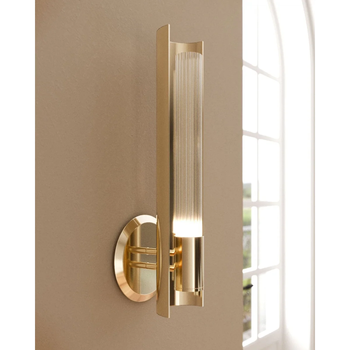 Baccara Crystal Wall Sconce – Polished Brass for Hallway & Bedroom Casalolalights Luxury Lamps Interior Designers