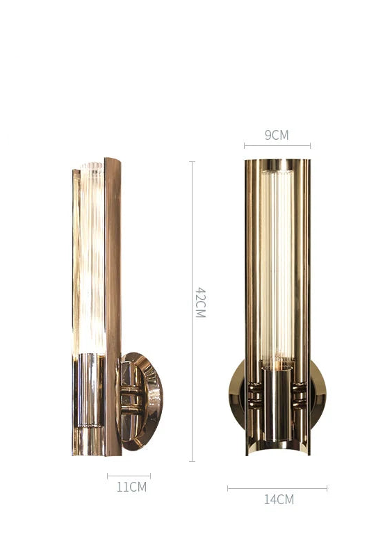 Baccara Crystal Wall Sconce – Polished Brass for Hallway & Bedroom Casalolalights Luxury Lamps Interior Designers