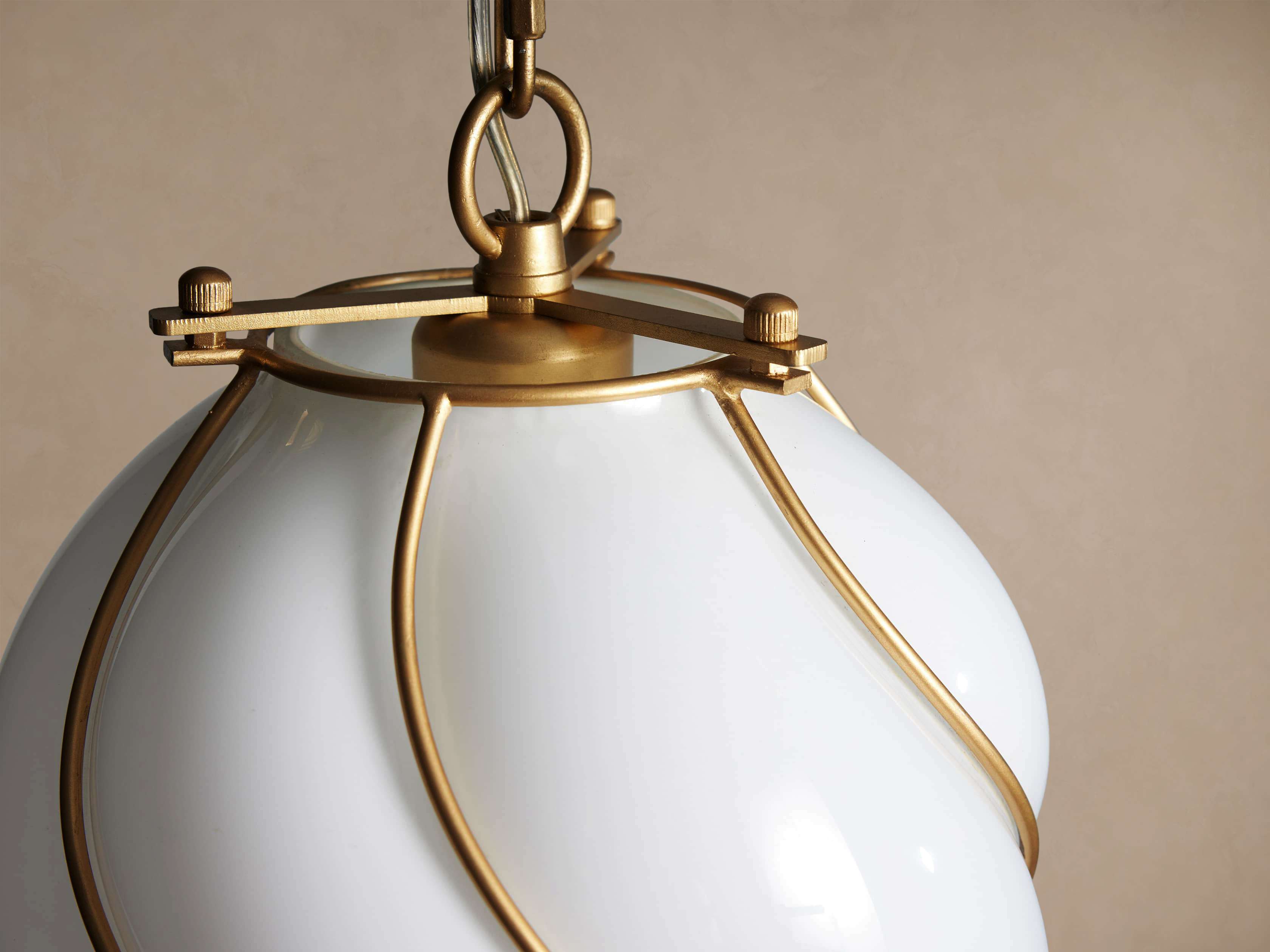 Small Glass and Brass Lantern Pendant Light Entryway Hallway or Kitchen Island Hanging Ceiling Fixture Casalolalights