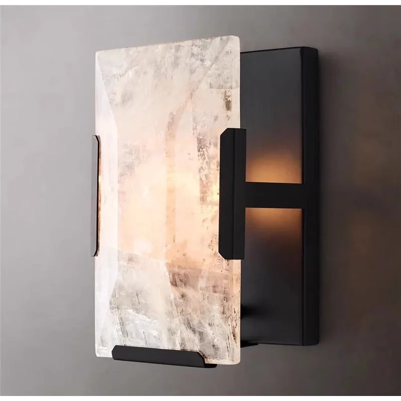Matte black copper frame detail