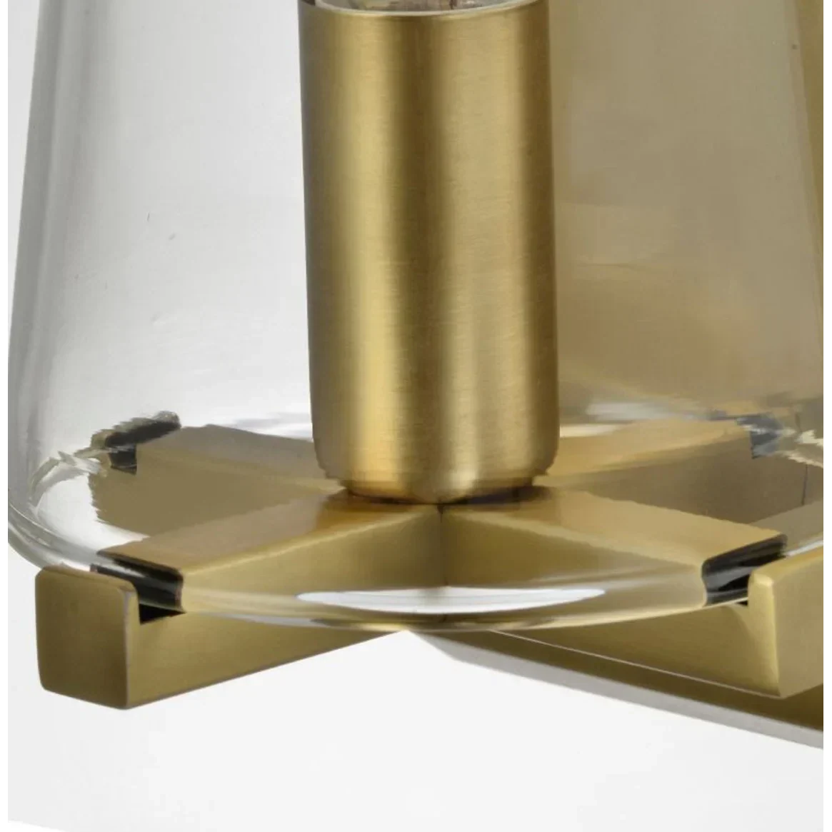 Black Stainless Steel & Thick Glass Wall Sconce | Small Vanity Pair Bedside Light Hallway 24cm Casalola Lights Luxury