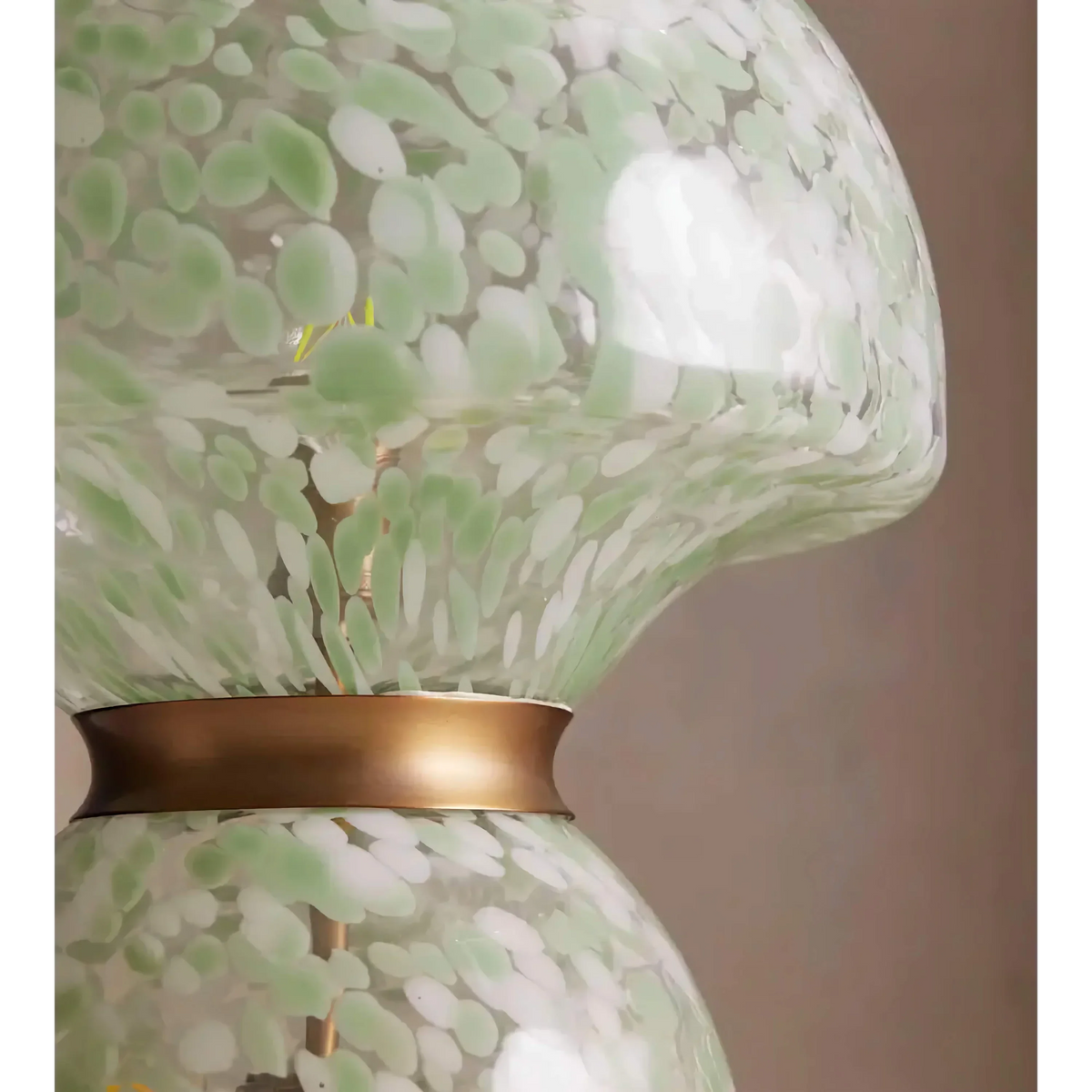 Murano-style Glass Table Lamp | Hand-blown Double-sphere 60cm Eclectic Living Room Casalolalights Luxury Lamps