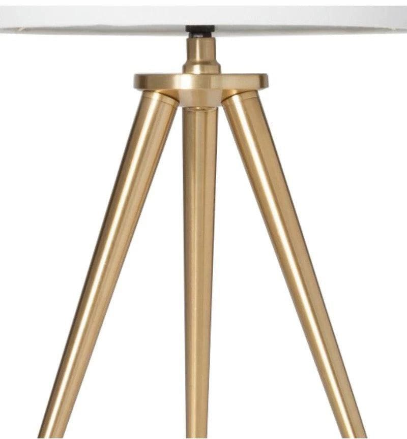 Bohemian Tassel Table Lamp in Organic Cotton and Iron – Eclectic Accent for Bedroom or Living Room - Lamps