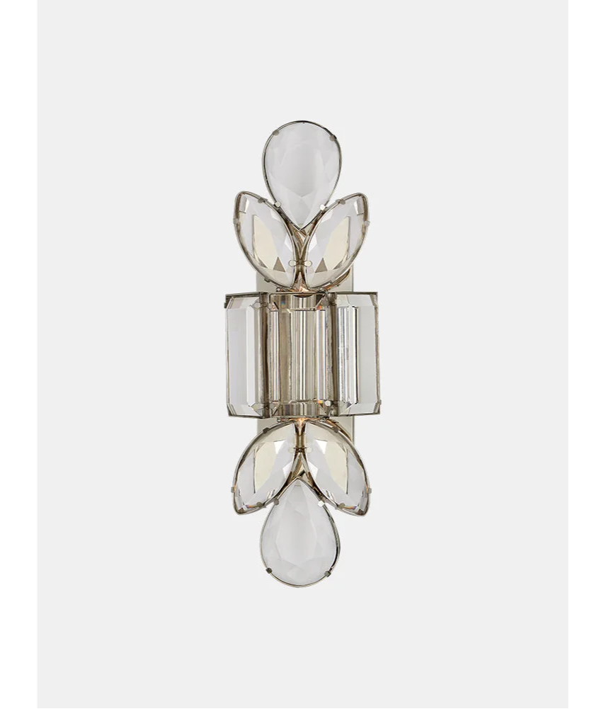 Luxury Crystal Wall Sconce – Elegant Art Deco Light Fixture for High-end Interiors