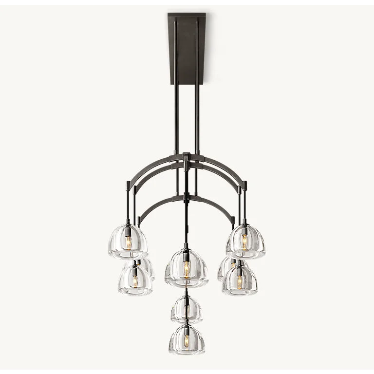 Luxurious Brass Chandelier for Kitchen Island | Modern Pendant for High-end Interiors Casalolalights Luxury Lamps