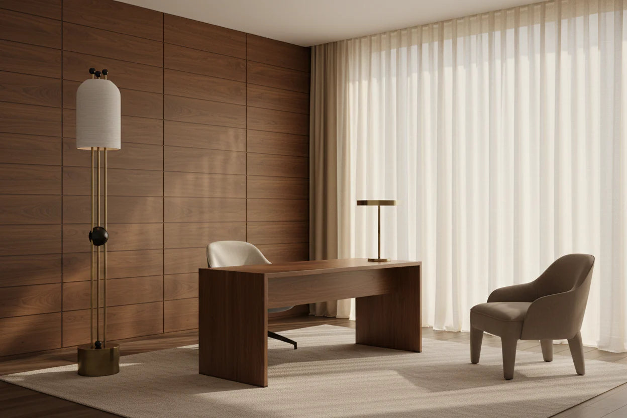 Brass Sculptural Floor Lamp – Italian Designer Modern for Living Room Casalolalights Luxury Lamps Interior Designers