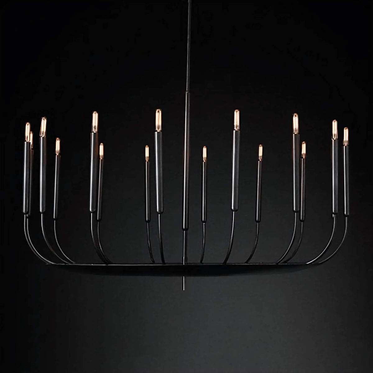 Brass Candelabra Chandelier for Living Room and Foyer | 10 12 or 16 Lights 60 to 120 Cm (24 47 In) Casalola Luxury