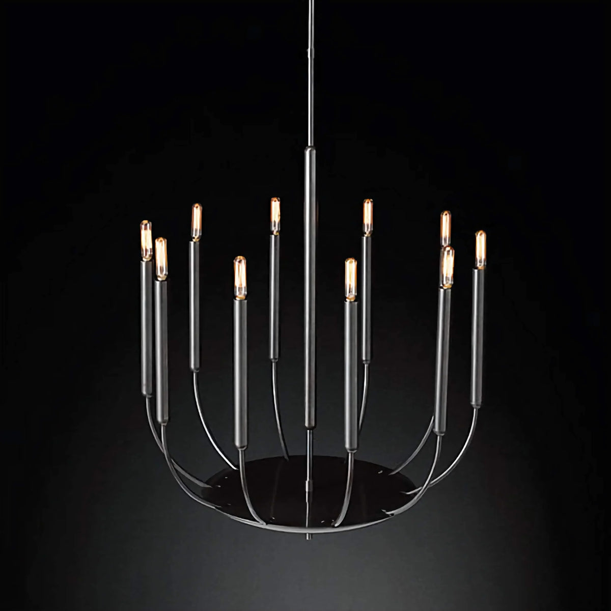 Brass Candelabra Chandelier for Living Room and Foyer | 10 12 or 16 Lights 60 to 120 Cm (24 47 In) Casalola Luxury